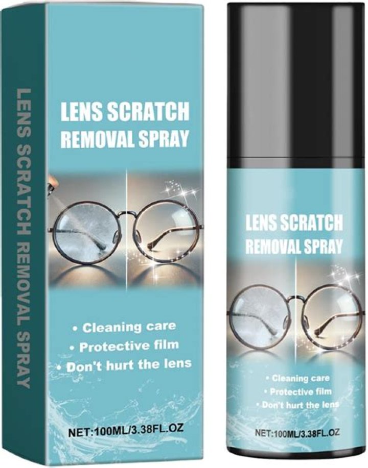 Can you polish scratches out of glasses lens?