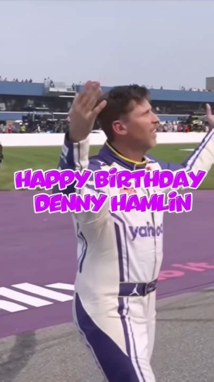 Denny Hamlin Birthday