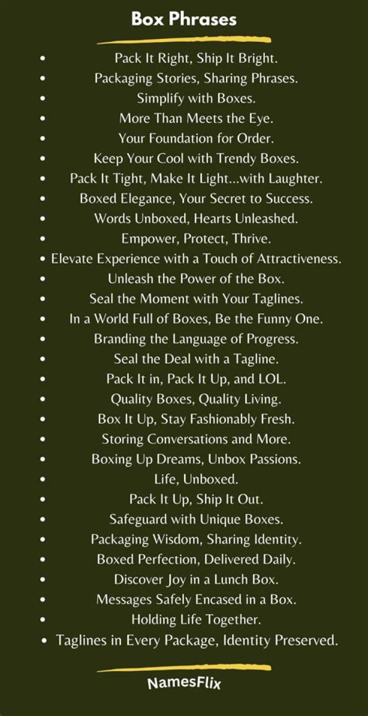 Discover Creative And Memorable Phrases