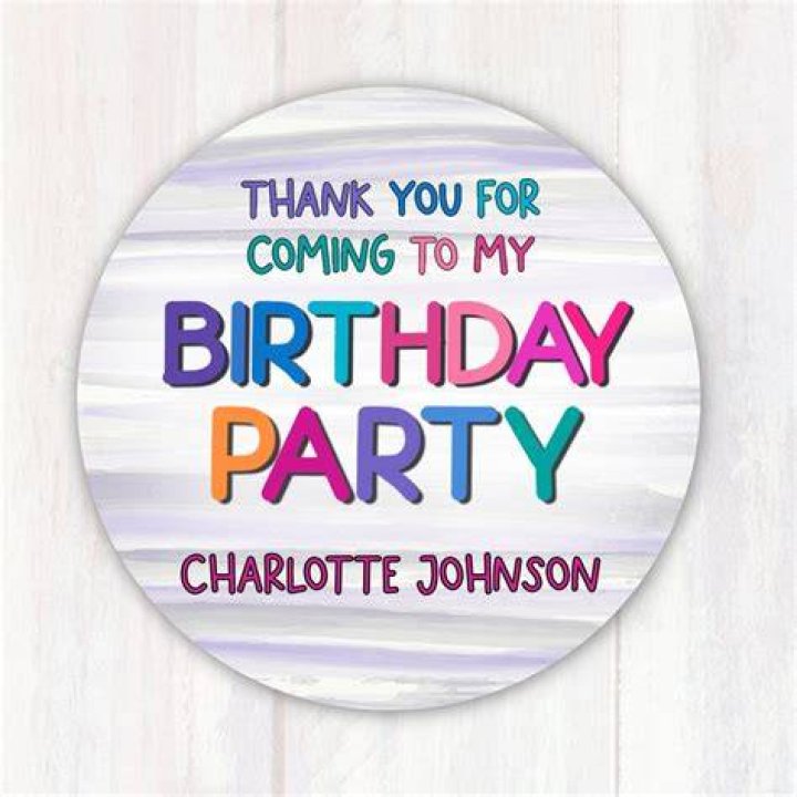 Discover The Significance Of "Thank You For Coming To My Birthday Party"