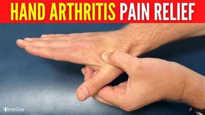 How can you tell if you're getting arthritis?