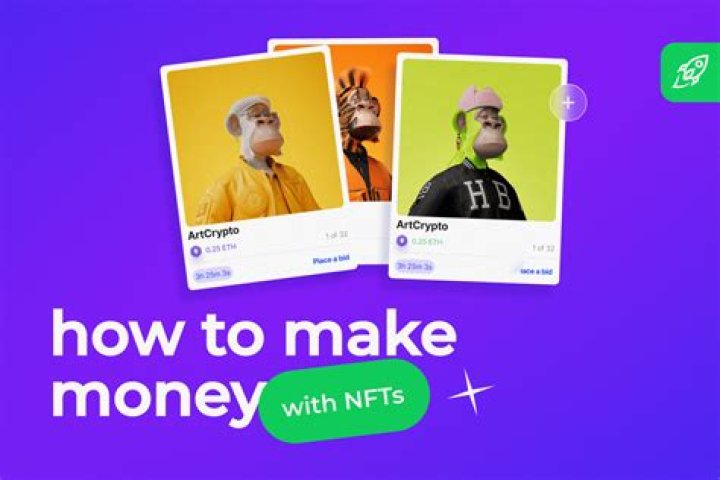 How do you make money with NFTs?