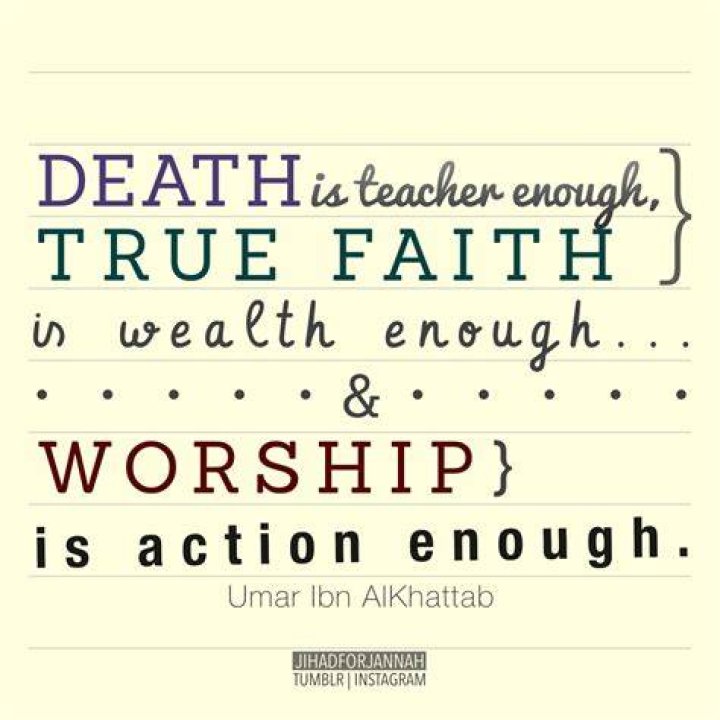 Islamic Quotes About Death Articles about Islam