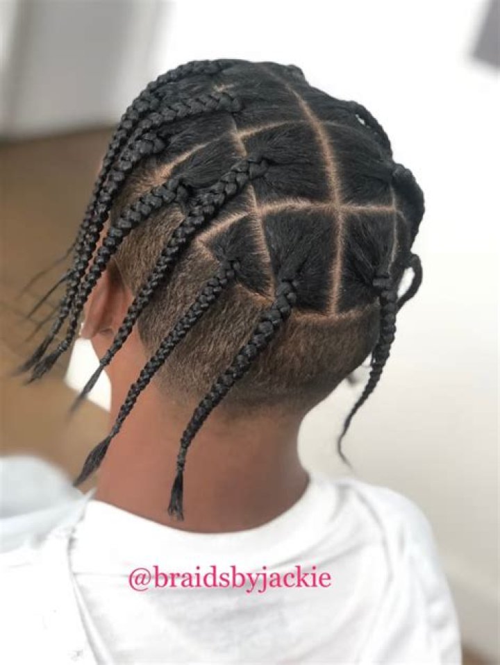 Pin by braidsbyjackie on Braids for guys Cornrow hairstyles for men