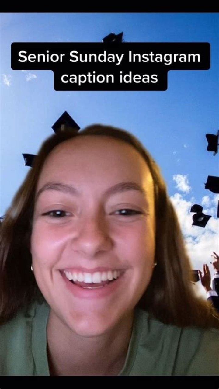 Senior Sunday Instagram captions Senior sunday instagram captions