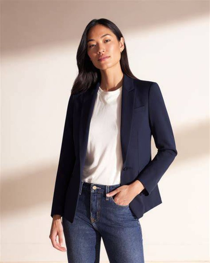 T-shirt With Blazer For Women
