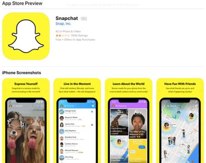 What was Snapchat originally called?