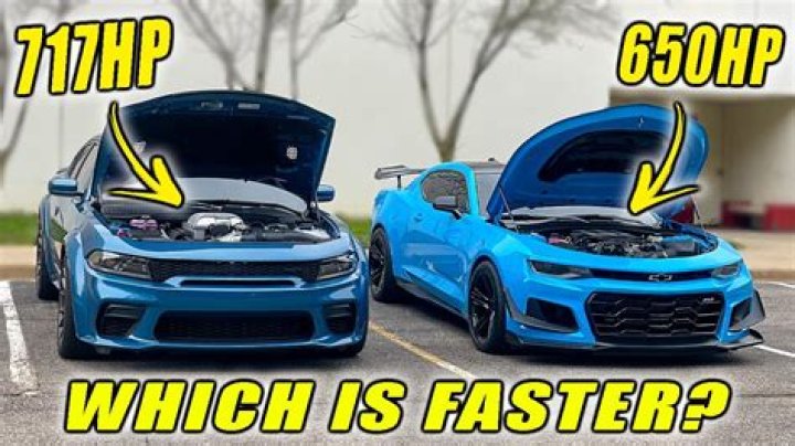 Which is faster Hellcat or ZL1?